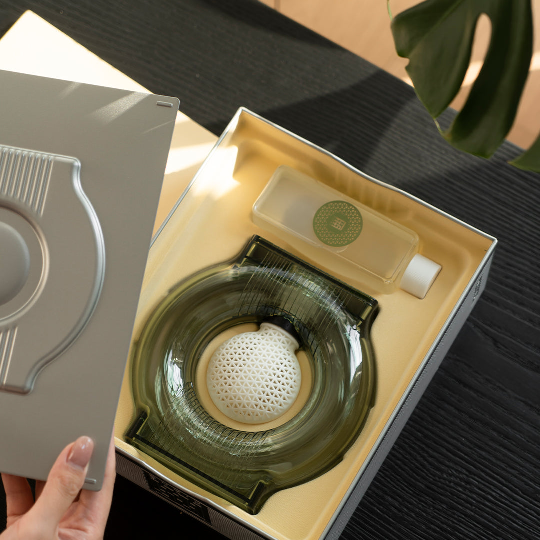 Diffuseur de thé blanc Jinggu par gravité - BLOOMBURST™ - XIANG