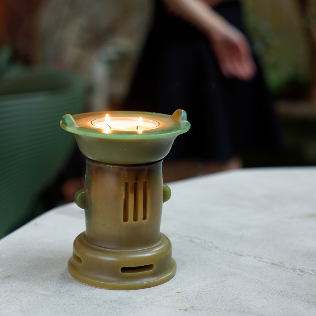 Cha Fu Tabg Sancai Scented Candle Set – Triple Scent - BLOOMBURST™