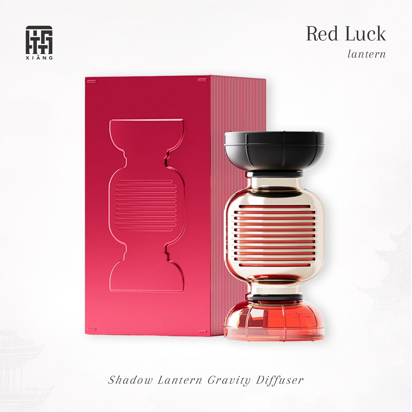 Red Luck Shadow Lantern Gravity Diffuser – VivaScentz™ - XIANG