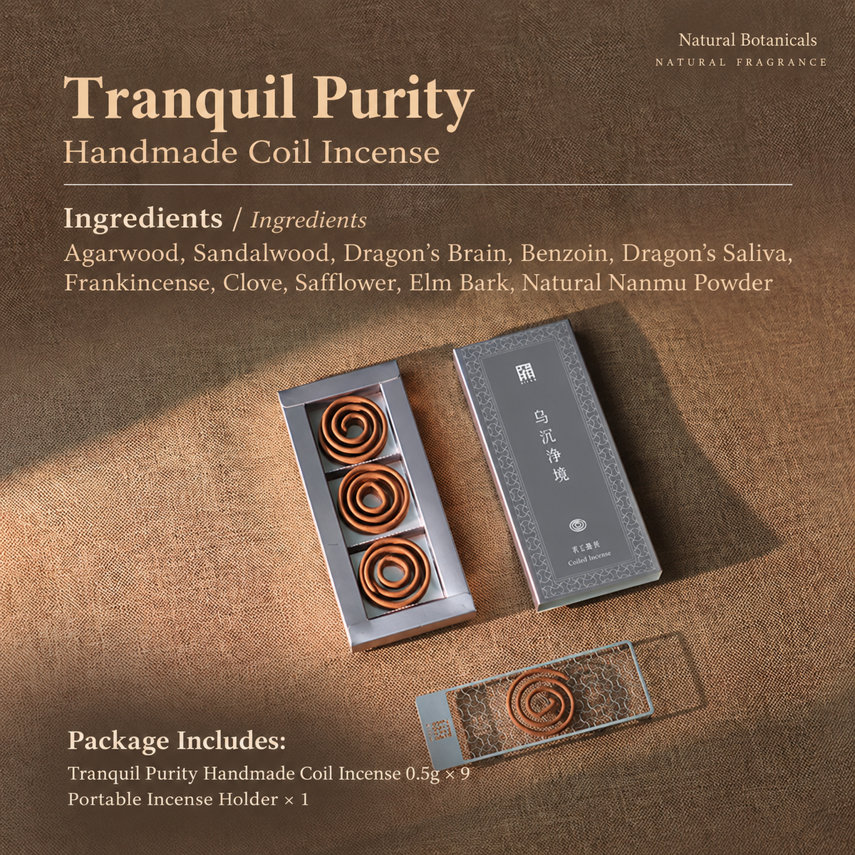 XIANG Fu Lu Shou Handcrafted Incense Refills – Coil & Stick Incense