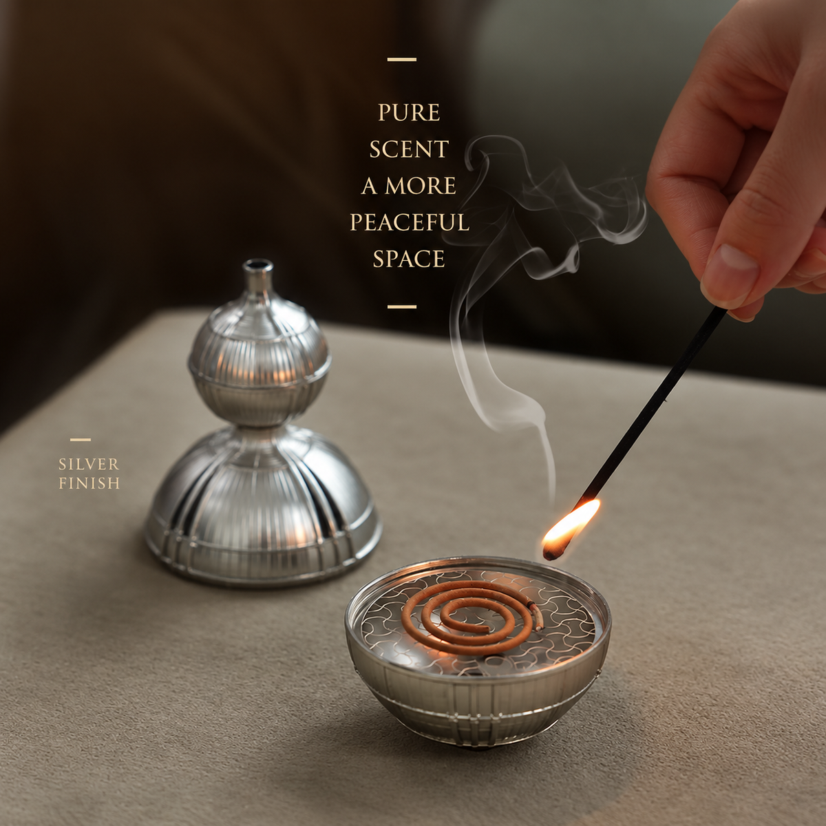 XIANG Fu Lu Shou Ritual Incense Gift Set – Chinese Incense Burner & Handcrafted Incense
