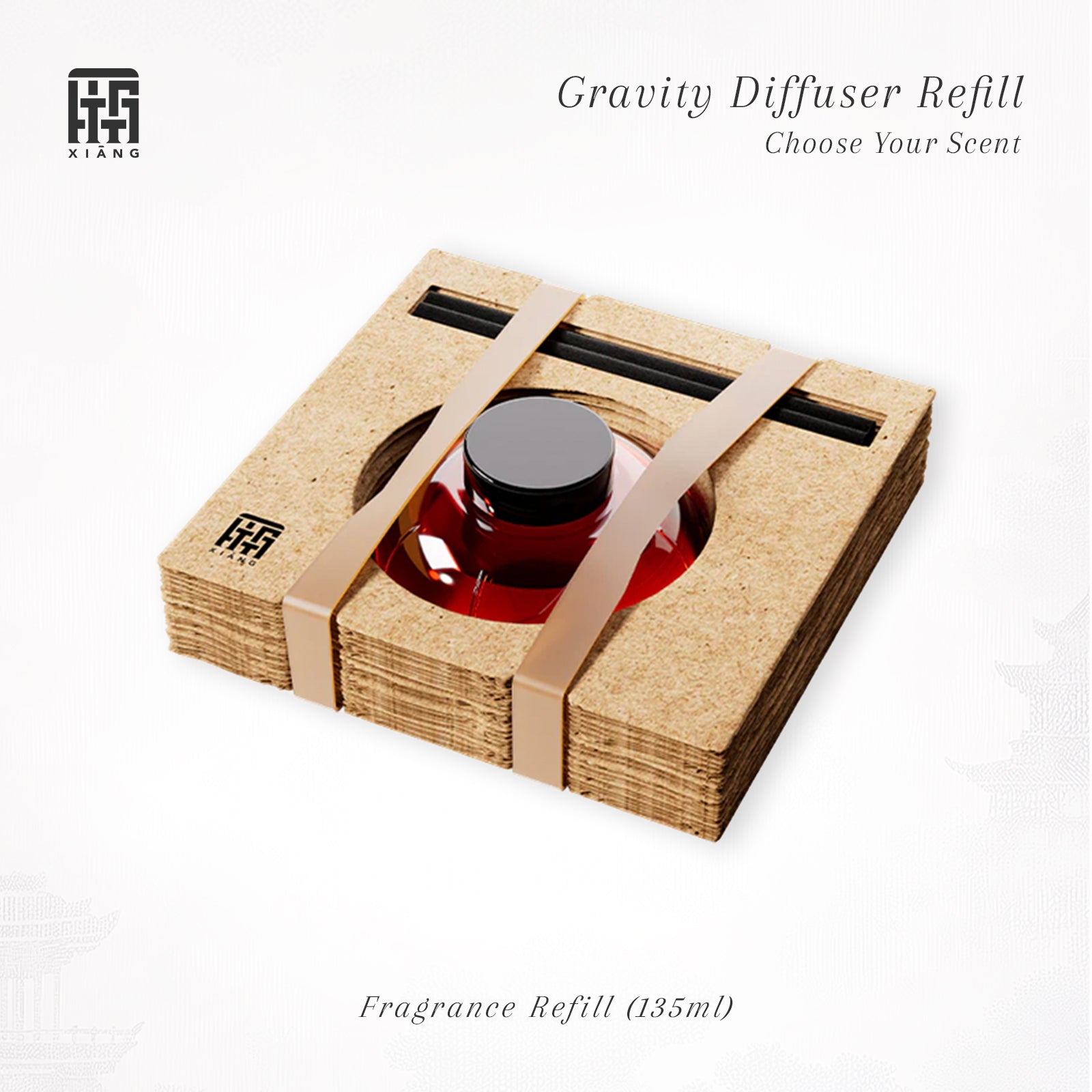 XIANG Shadow Lantern™ Fragrance Refill (135ml) - Gravity Diffuser Refill